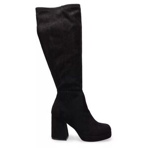 SO® Carina Suede Platform Women's Tall Boots-NEW